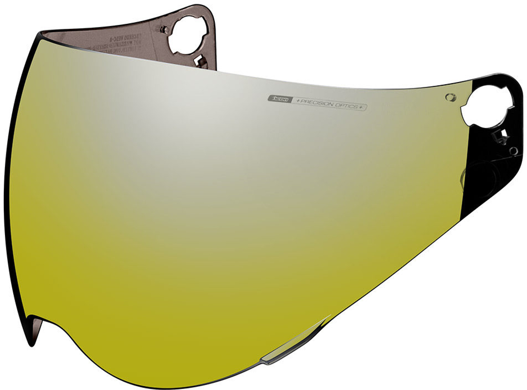 Icon Variant Pro Precision Optics Visor, gold, gold