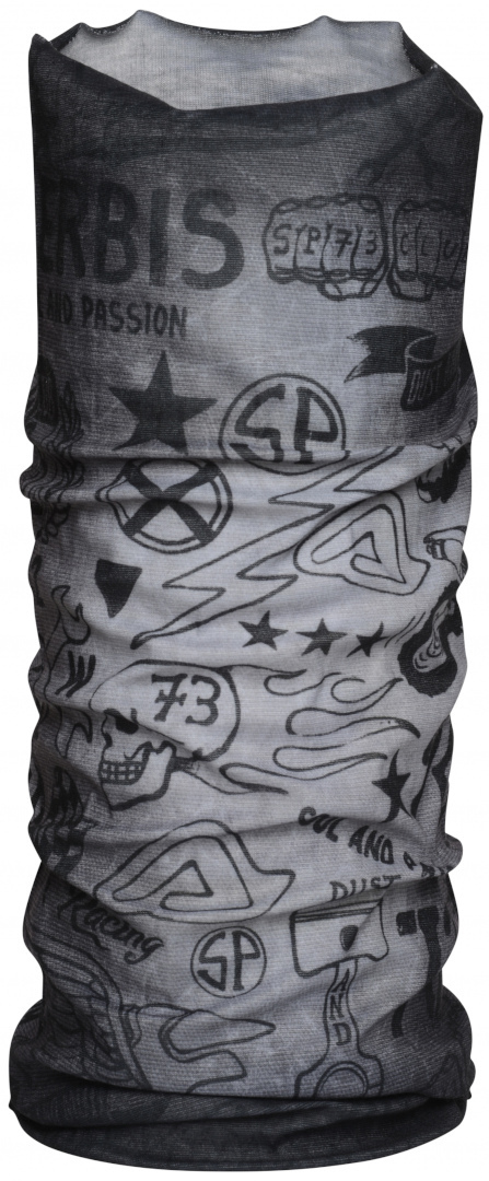 Acerbis SP Club Street Neck Warmer, grey-white, grey-white, Size One Size