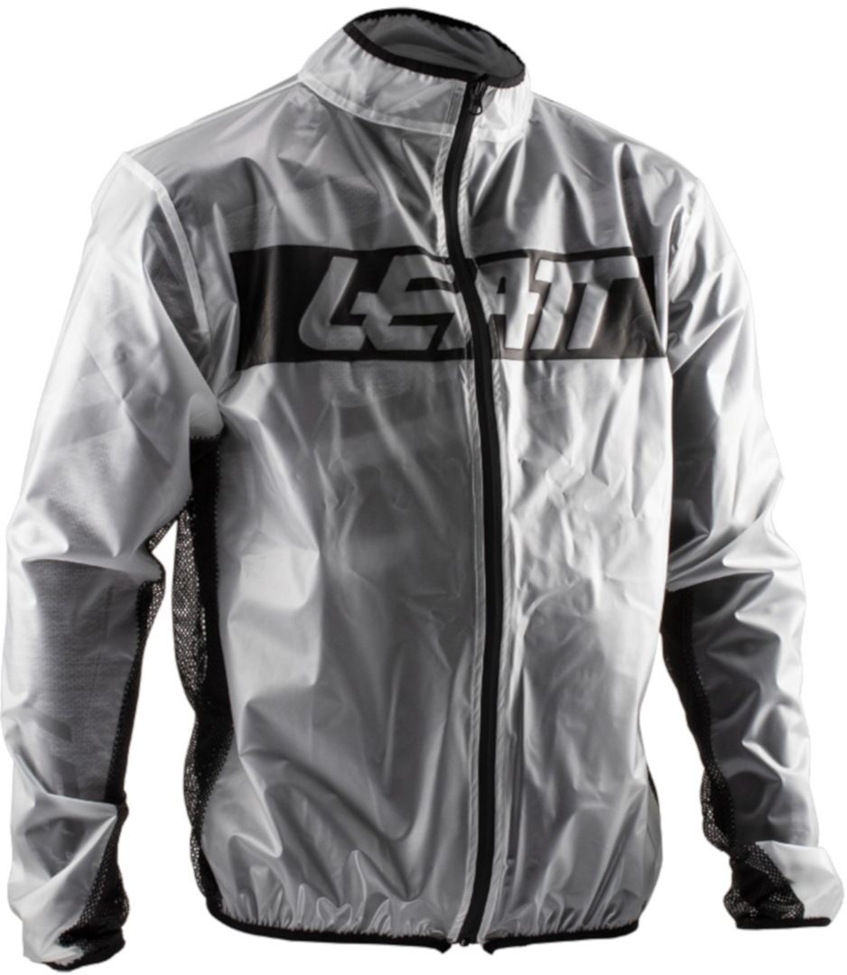 Leatt Race Cover Motocross Rain Jacket, white, Size 3XL, white, Size 3XL