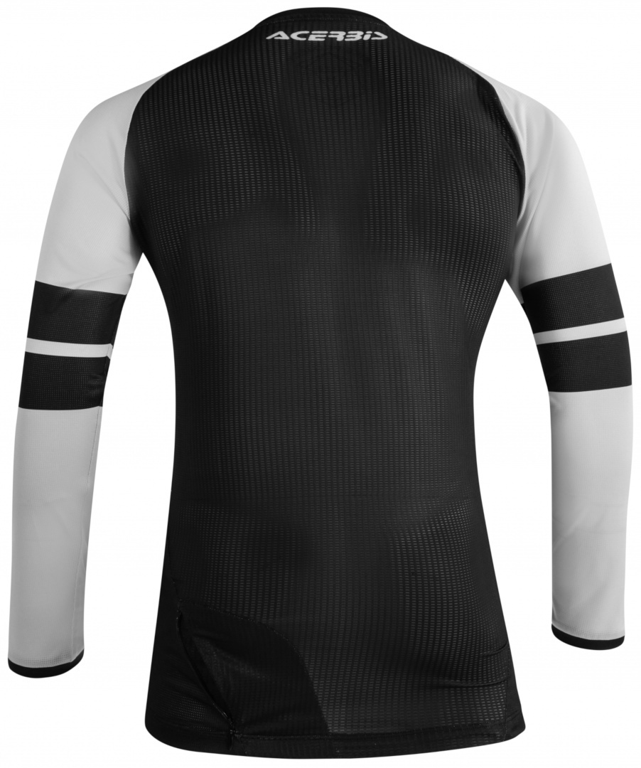 Side view of Acerbis Speeder MTB Jersey, black-grey, Size M for Men