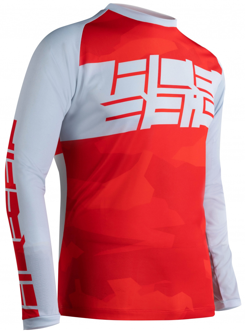 Acerbis Speeder MTB-tröja, grå-röd, storlek 2XL