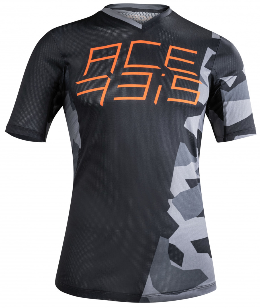 Side view of Acerbis Combat MTB Jersey, black-grey, Size XL for Men