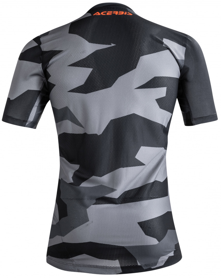Side view of Acerbis Combat MTB Jersey, black-grey, Size XL for Men
