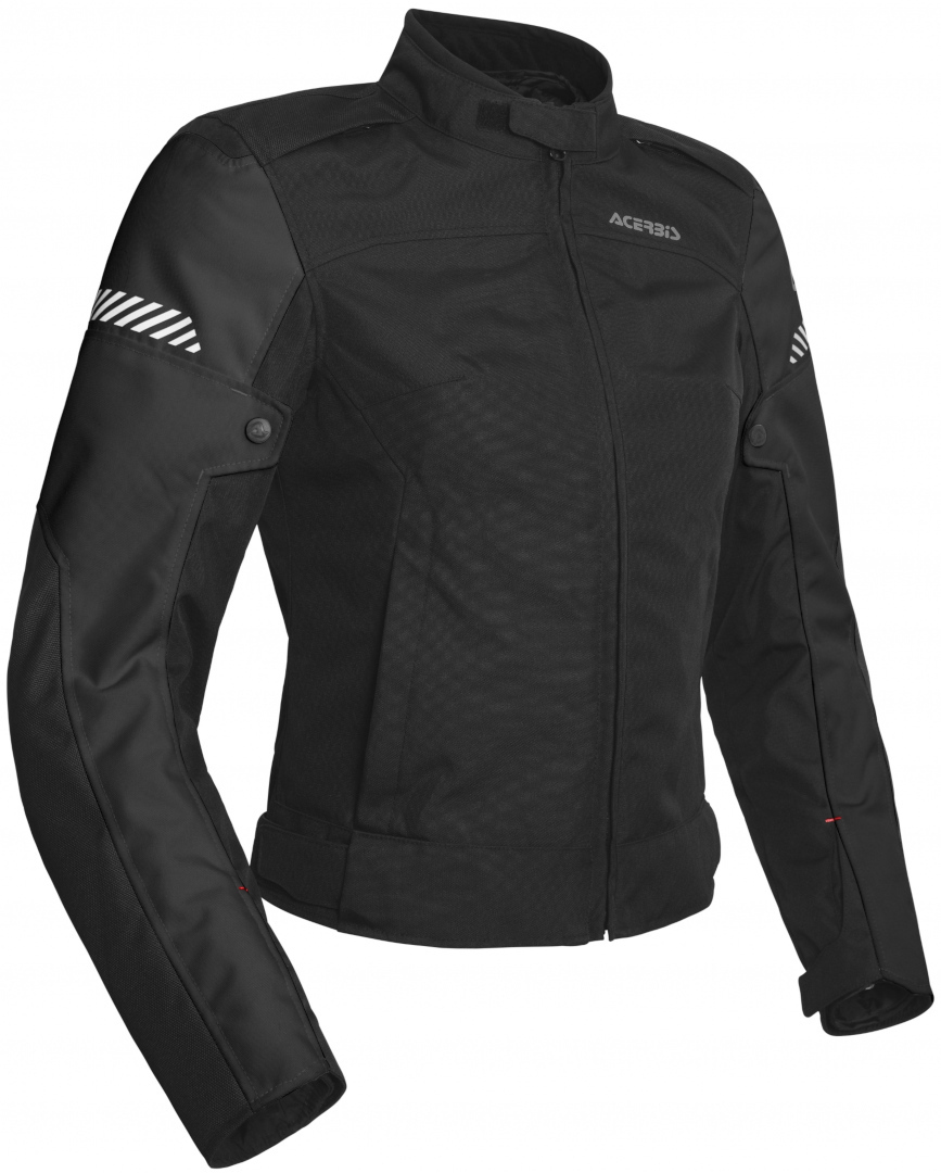 Acerbis Discovery Ghibly Ladies Motorcycle Textile Jacket, black, Size 2XL for Women, black, Size 2XL for Women