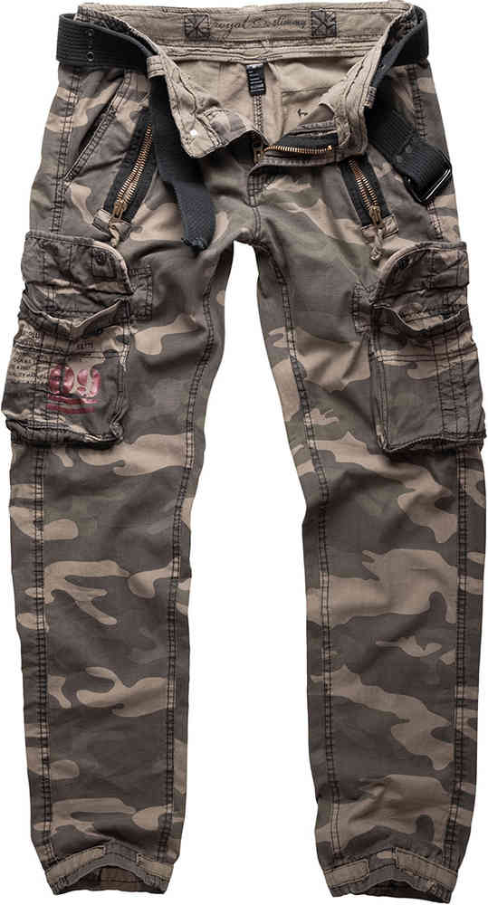 Surplus Royal Traveler Slimmy Брюки Темный камуфляжный XXL 
