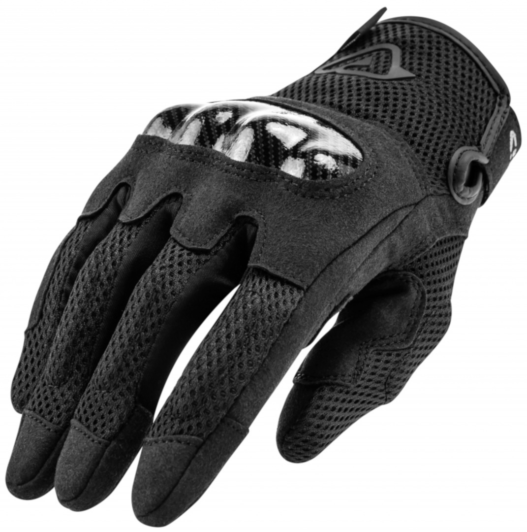 Acerbis Ramsey My Vented Motorrad Handschuhe, schwarz, Größe 3XL, schwarz, Größe 3XL