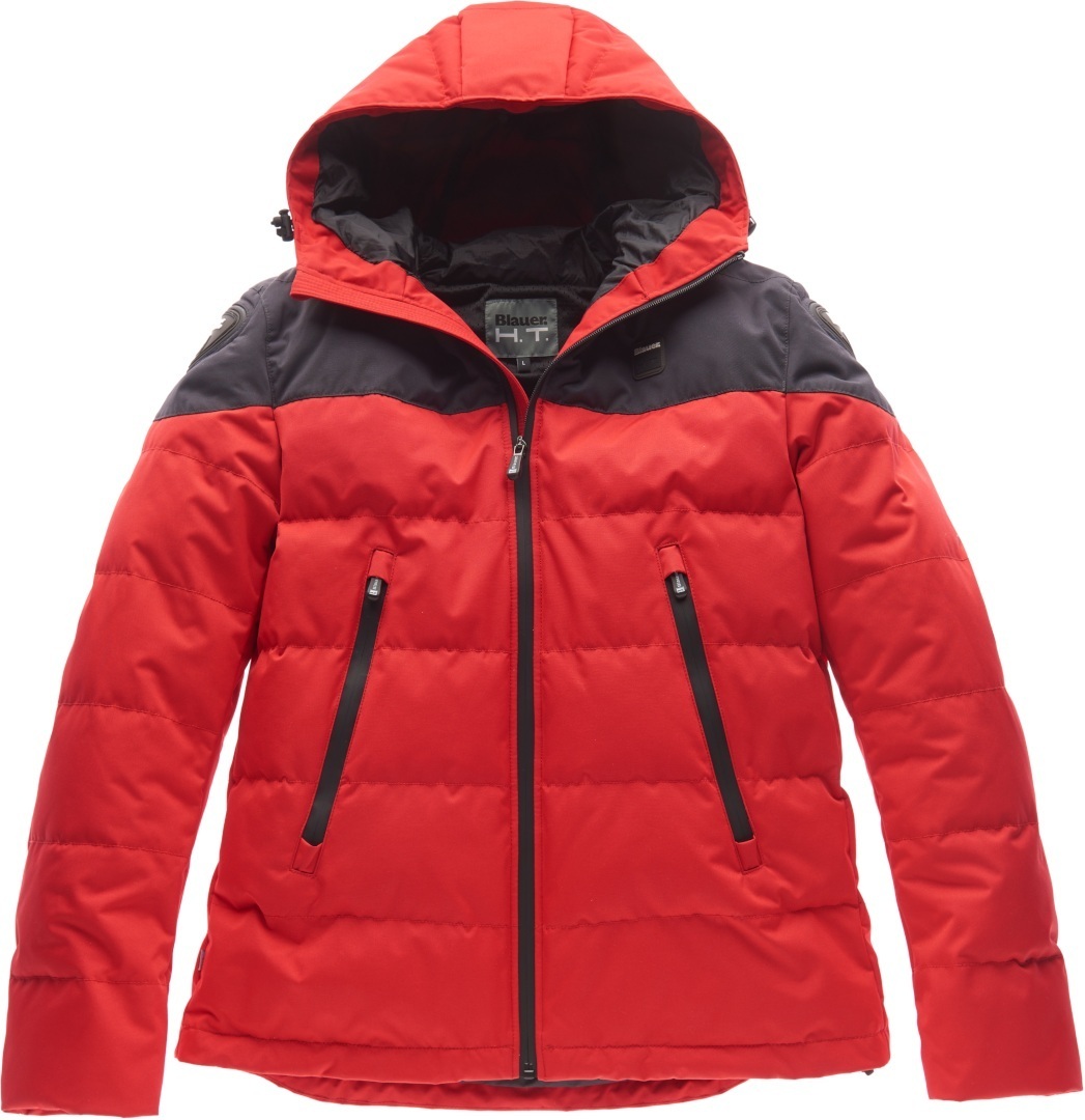 Blauer Easy Winter 2.0 Motorcycle Textile Jacket, red-blue, Size 3XL, red-blue, Size 3XL