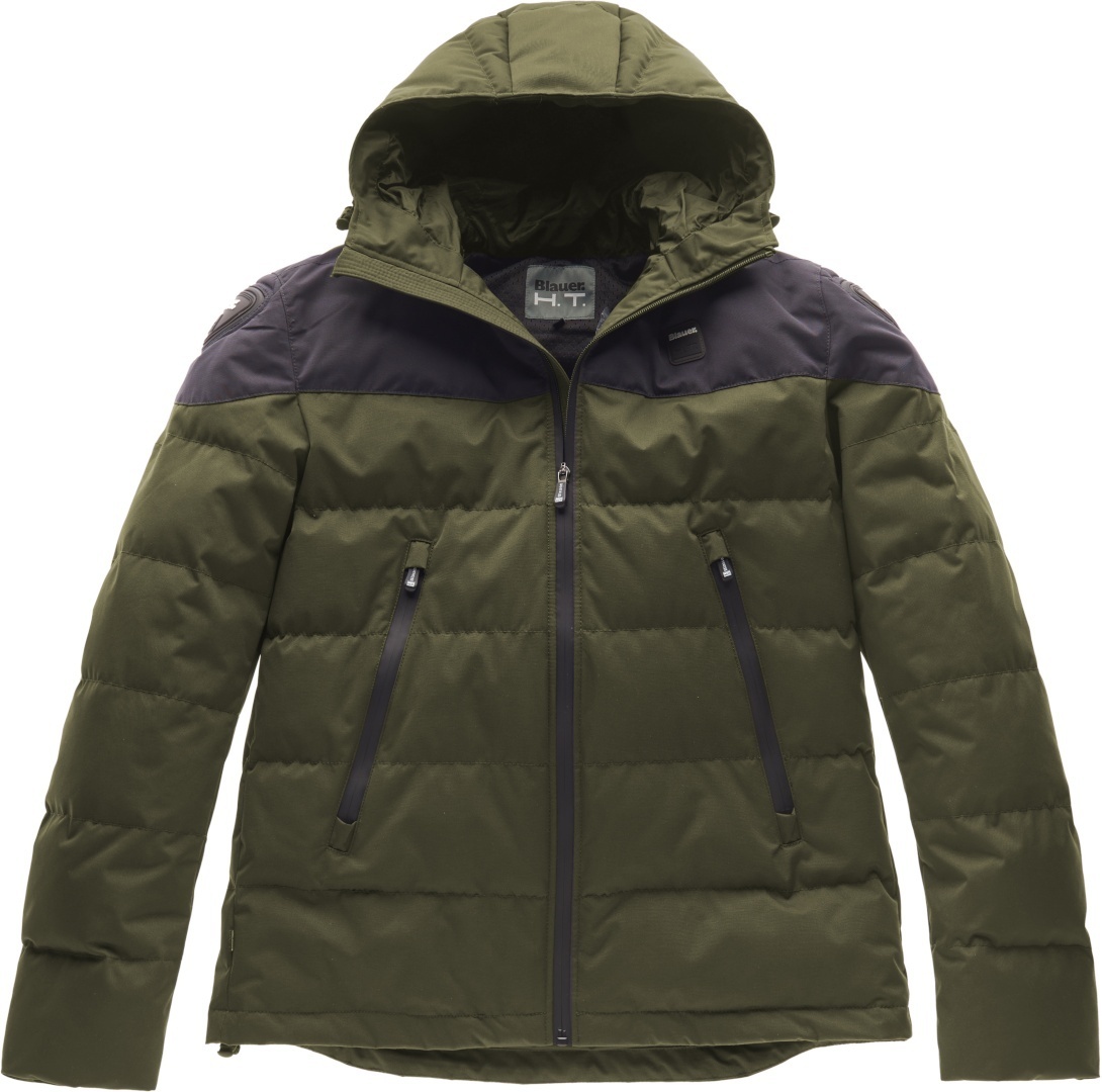 Blauer Easy Winter 2.0 Motorcycle Textile Jacket, green-blue, Size XL, green-blue, Size XL