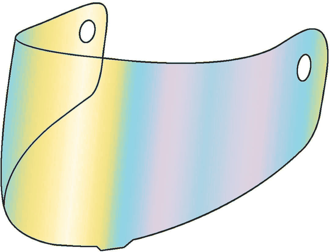 Bogotto SH-800 Visor, multicolored, multicolored, Size One Size