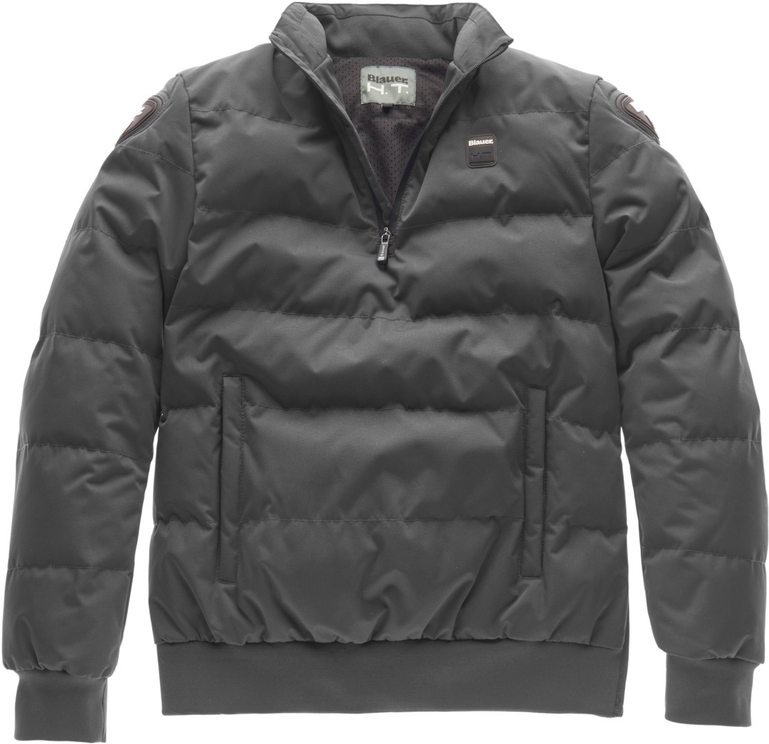 Blauer Winter Pull Motorcycle Textile Jacket, grey, Size S, grey, Size S