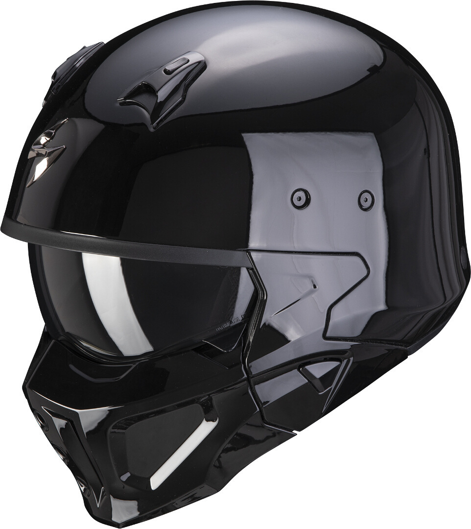 Scorpion Covert-X Solid Helmet, black, Size XS 54 55, black, Size XS 54 55
