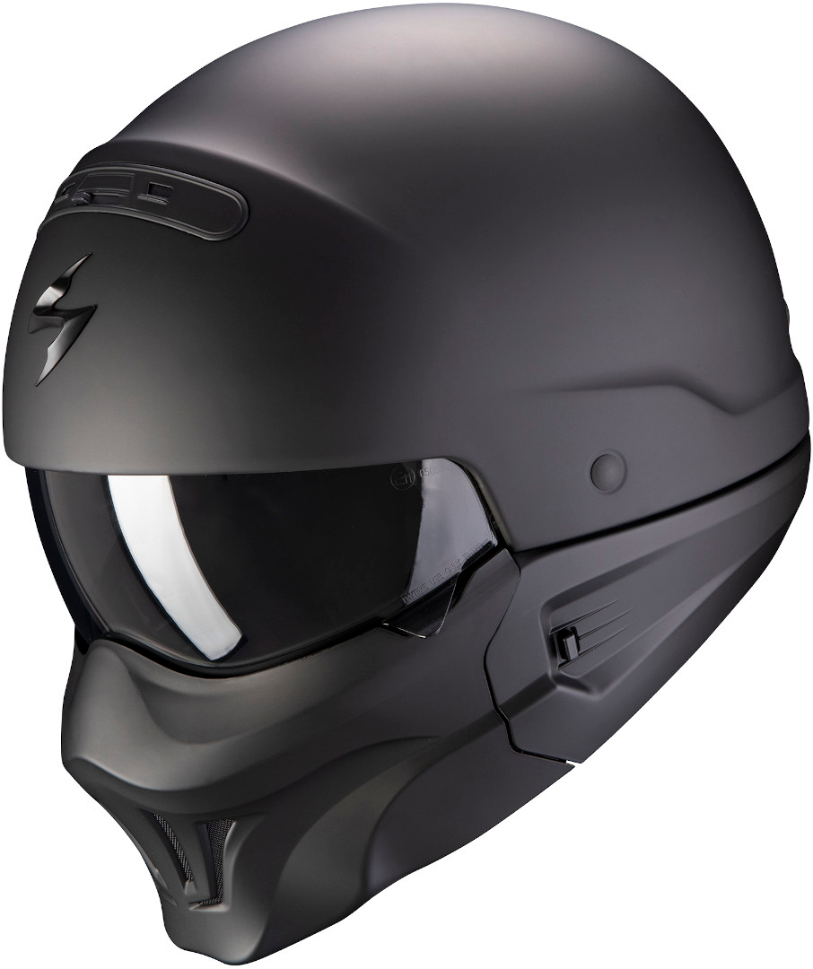 Scorpion EXO-Combat Evo Solid Helmet, black, Size S, black, Size S