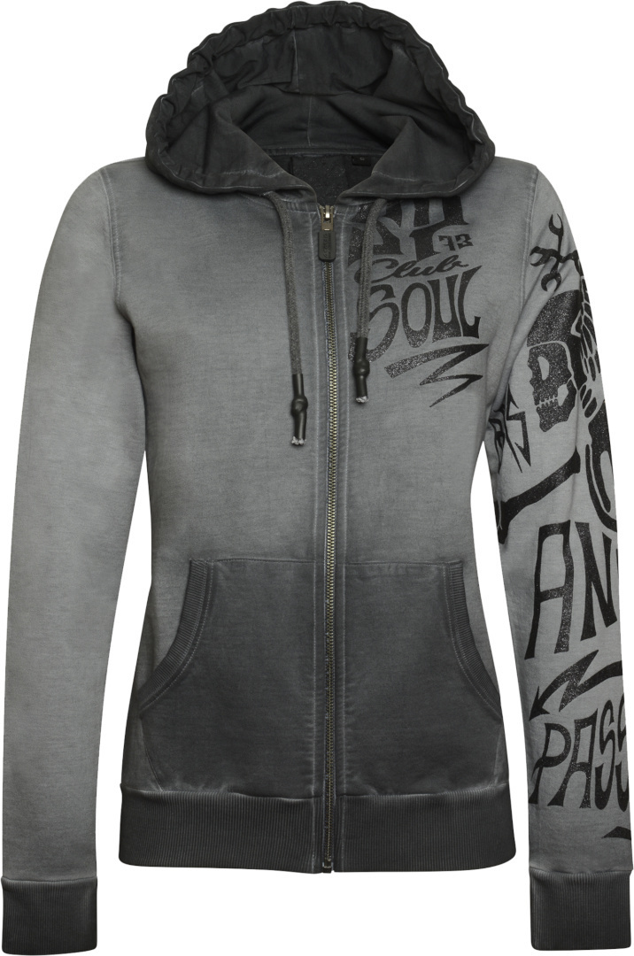 Image of Acerbis Heaven SP Club Felpa con cappuccio da donna, grigio, dimensione L per donne