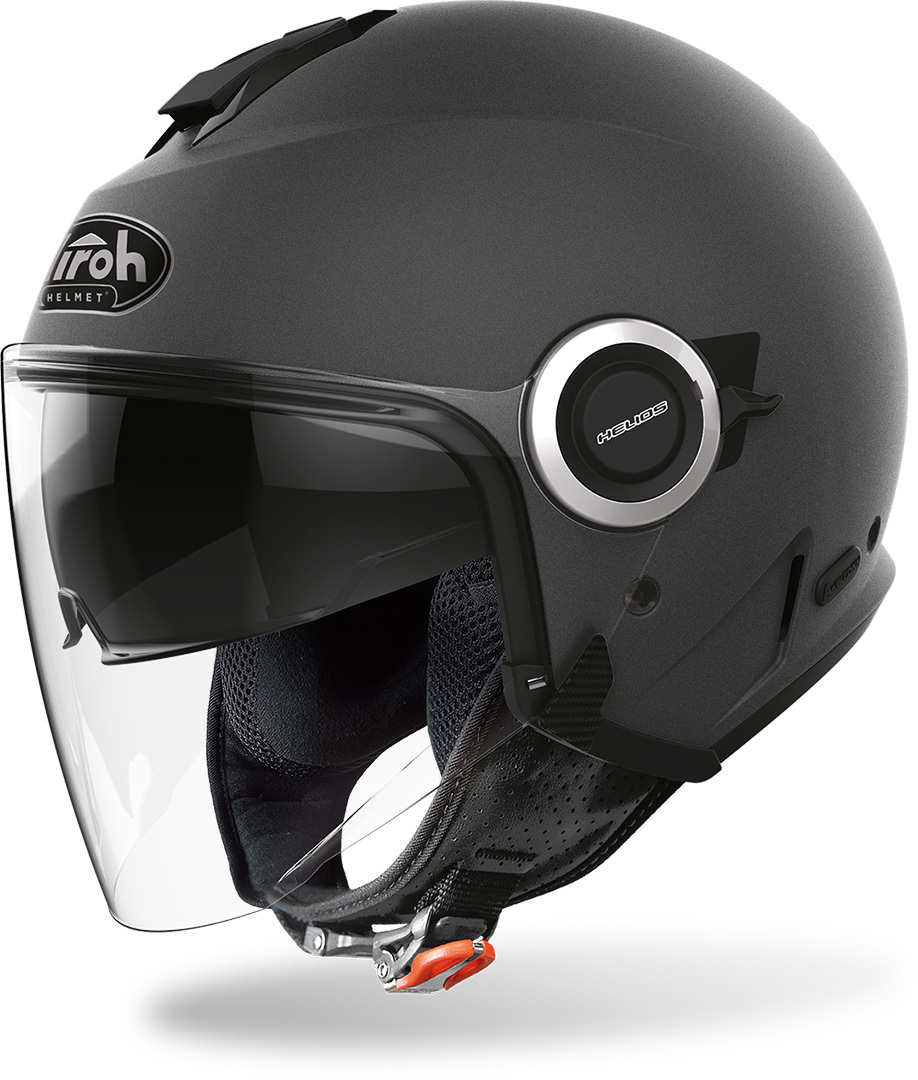 Airoh Helios Color Jet Helmet, black-grey, Size XS, black-grey, Size XS