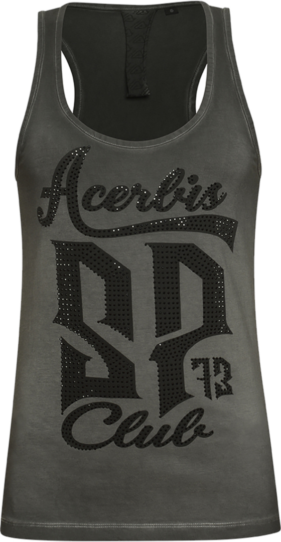 Acerbis University SP Club Ladies Tank Top, grey, Size XS for Women, grey, Size XS for Women