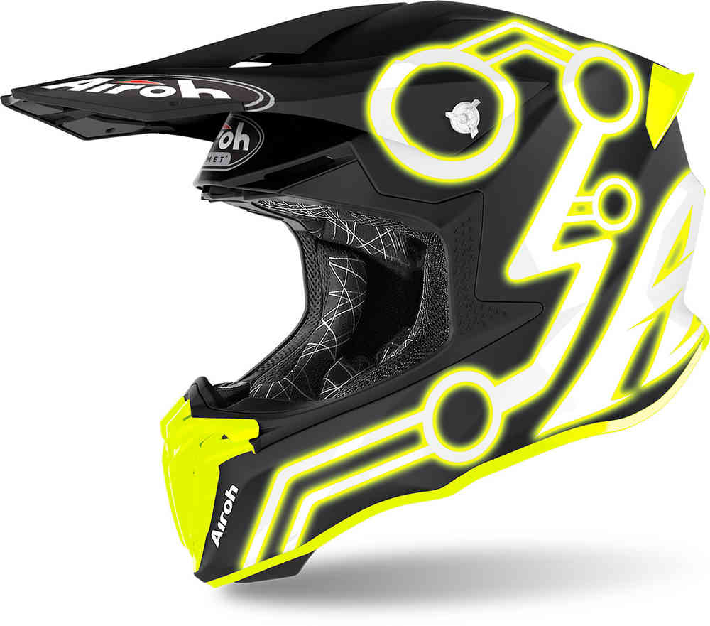 Airoh Twist 2.0 Neon Motocross hjälm