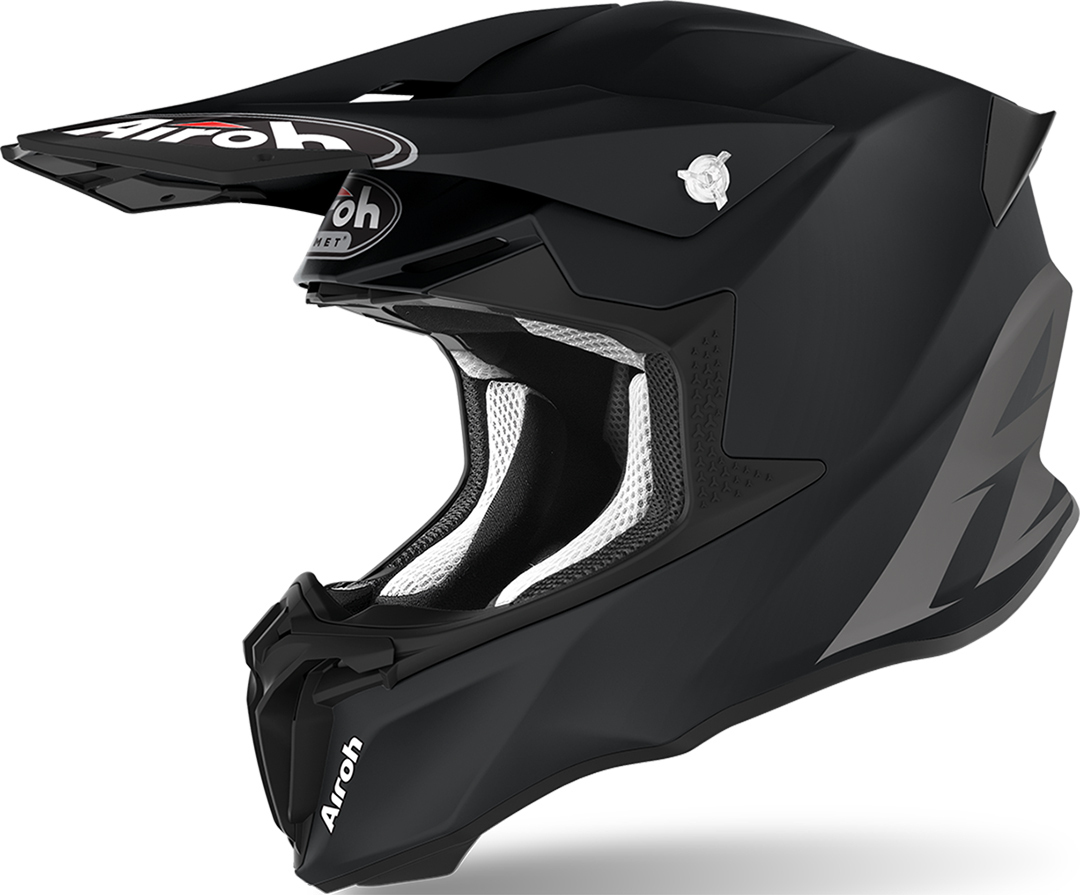 Airoh Twist 2.0 Color Motocross Helmet, black, Size XS, black, Size XS