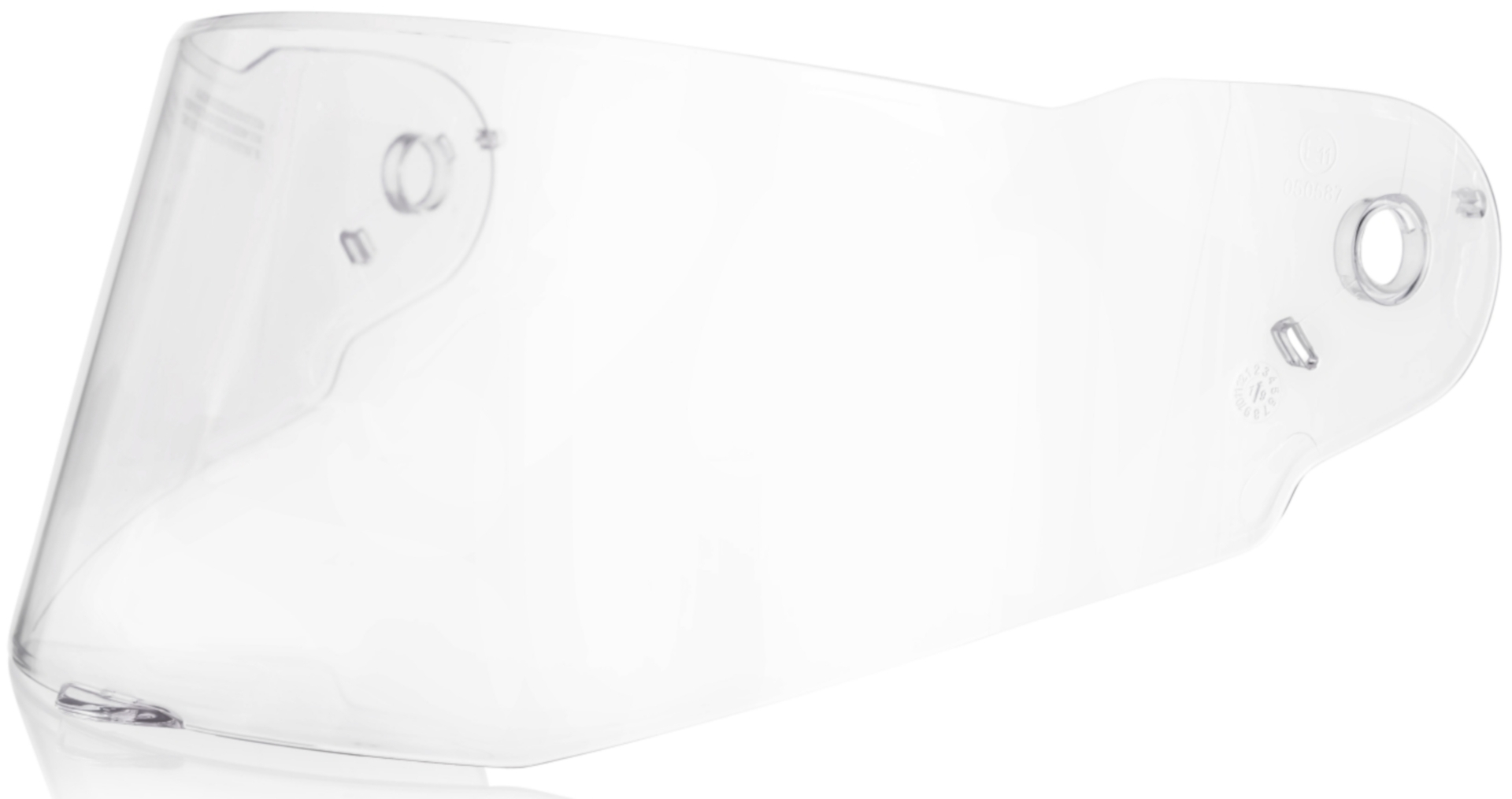 Acerbis Face X-Street Transparent Visor, clear, clear, Size One Size