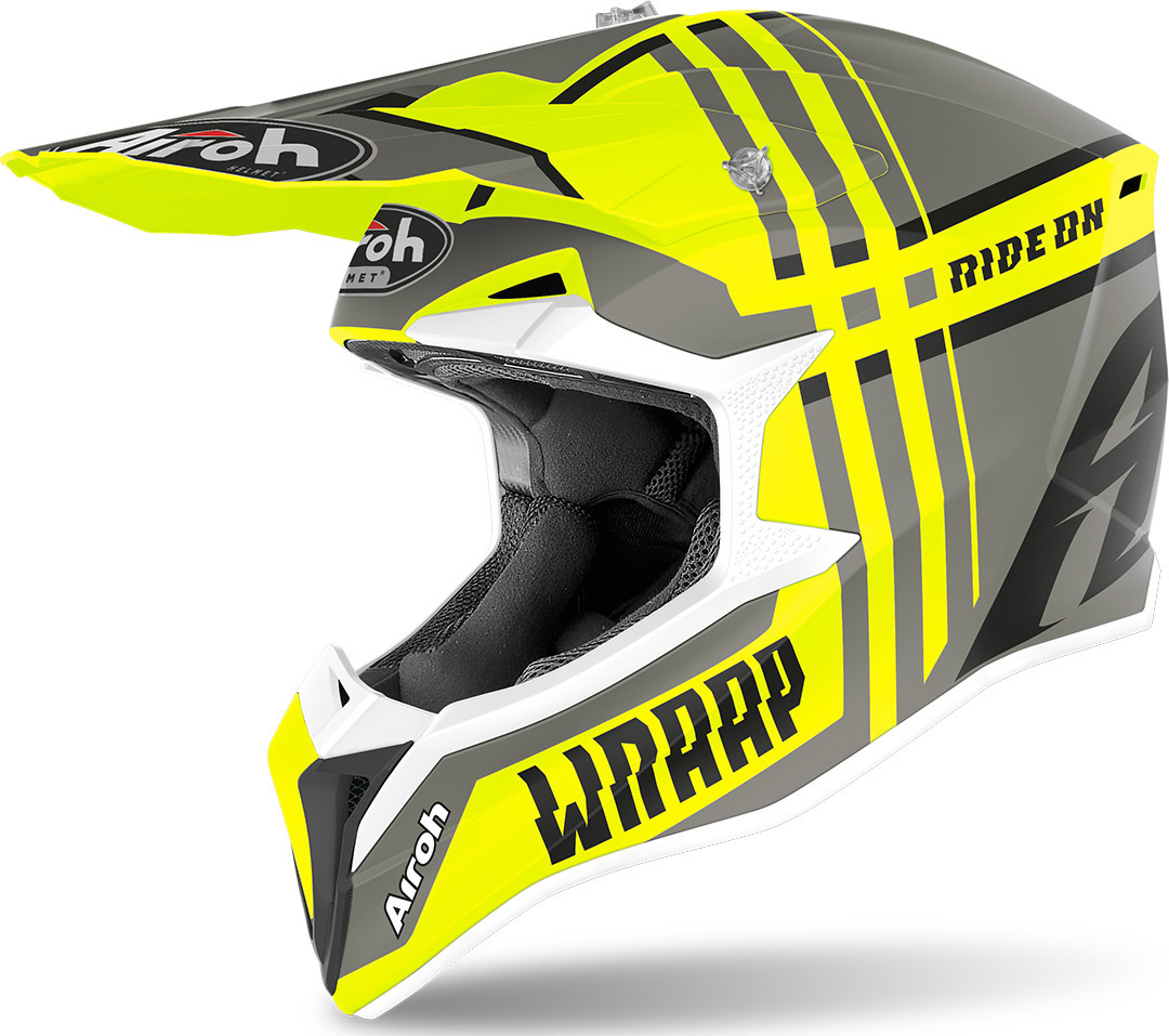 Airoh Wraap Broken, yellow, Size XS, yellow, Size XS