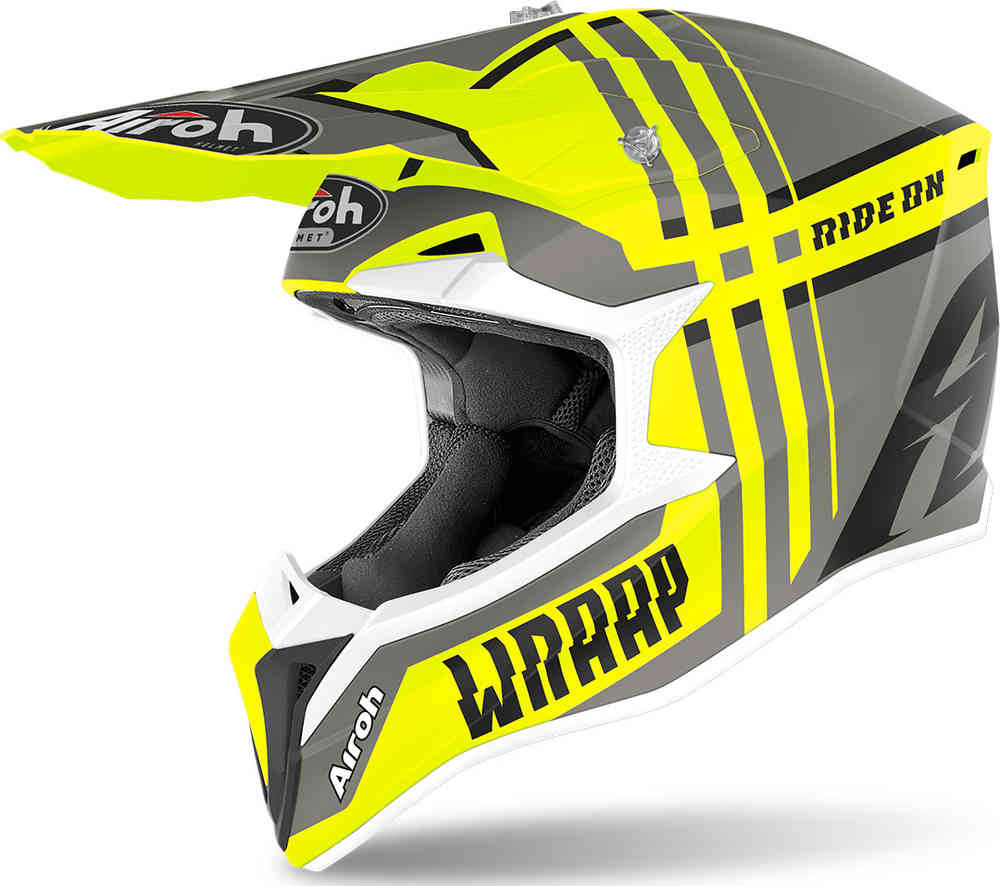 Airoh Wraap Broken Motocross Helm