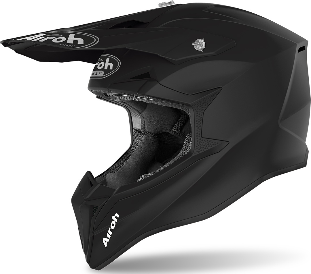 Airoh Wraap Color Motocross Helmet, black, Size XS, black, Size XS