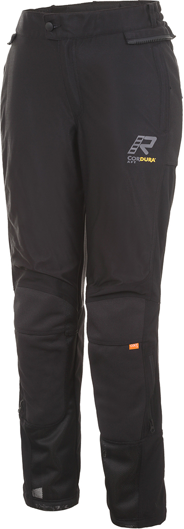 Rukka StretchAir Ladies Motorcycle Textile Pants, black, Size 36 for Women, black, Size 36 for Women