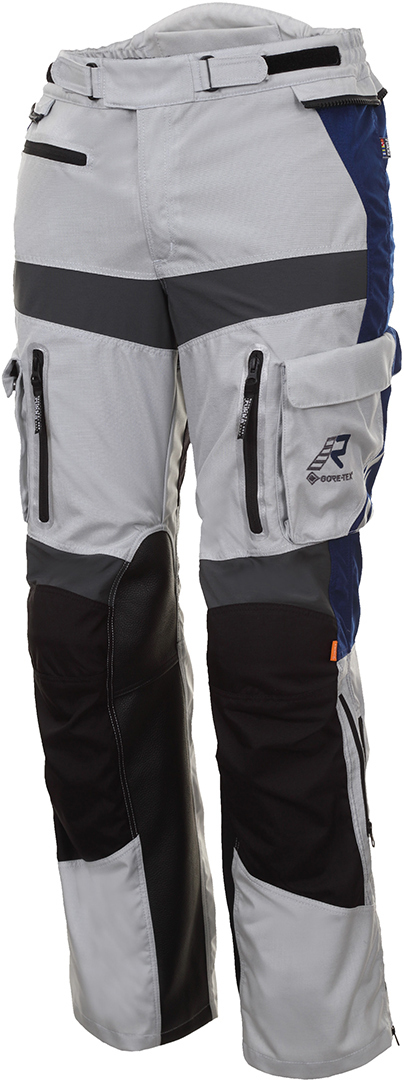 Rukka Offlane Motorcycle Textile Pants, grey-blue, Size 46, grey-blue, Size 46