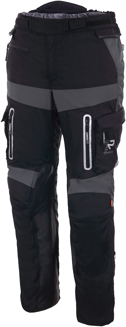 Rukka Offlane Motorcycle Textile Pants, black-grey, Size 56, black-grey, Size 56