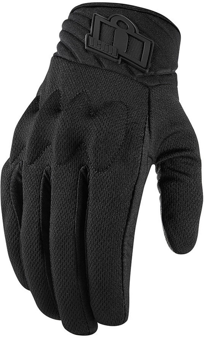 Icon Anthem2 Stealth Dames handschoenen, zwart, afmeting 2XL voor vrouw