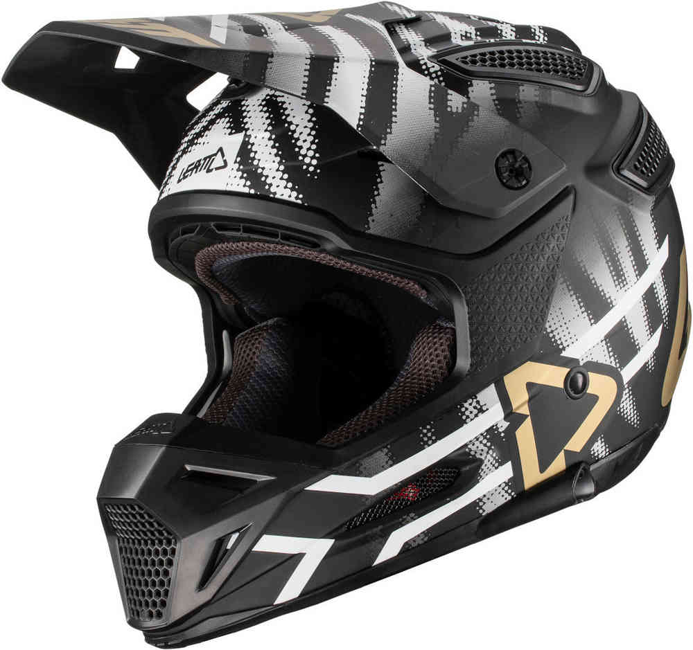 Leatt GPX 5.5 V20.2 Zebra Motozkřížové přilby