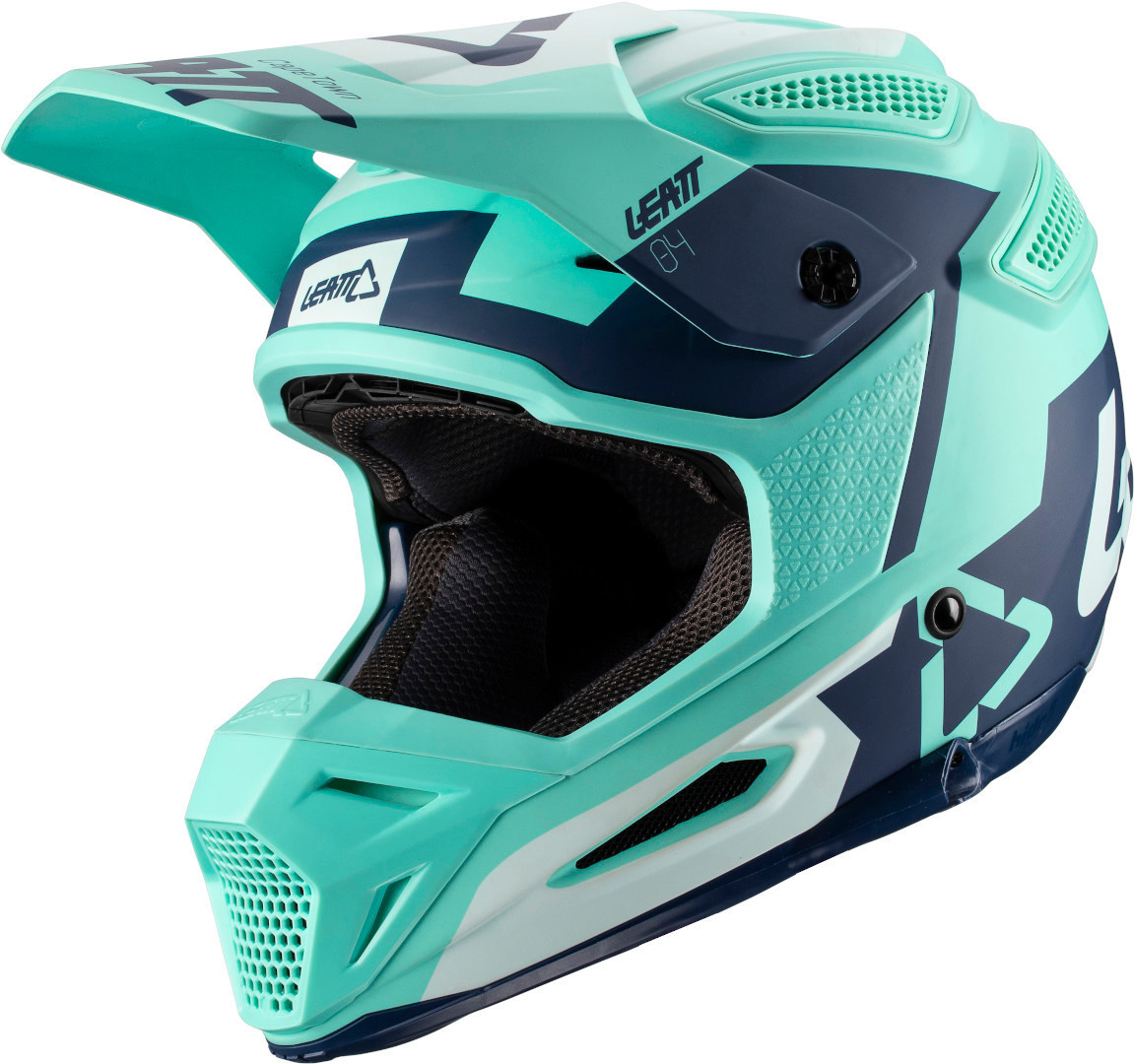 Image of Leatt GPX 5.5 V20.1 Aqua Casco Motocross, turchese, dimensione L