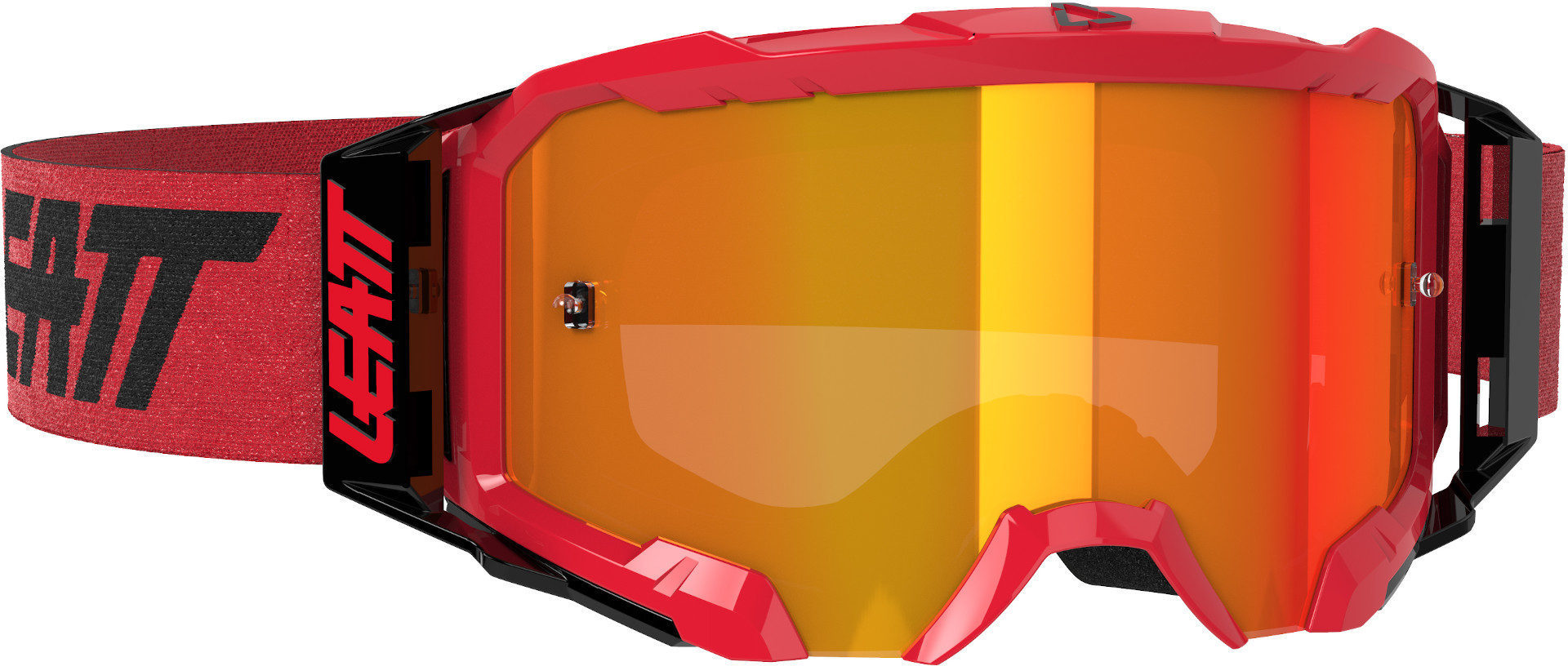 Leatt Velocity 5.5 Iriz Motocross Goggles, red, red, Size One Size