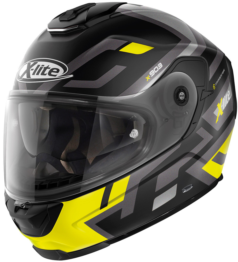 X-Lite X-903 Impetus N-Com Helm, schwarz-gelb, Größe XL, schwarz-gelb, Größe XL