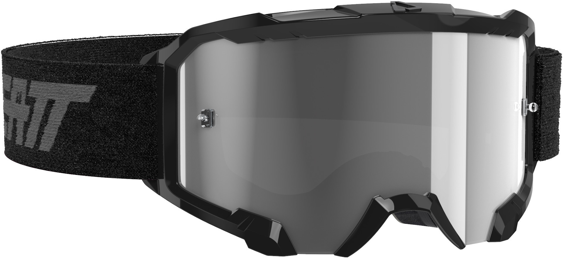 Leatt Velocity 4.5 Motocross Goggles, black-grey, black-grey, Size One Size