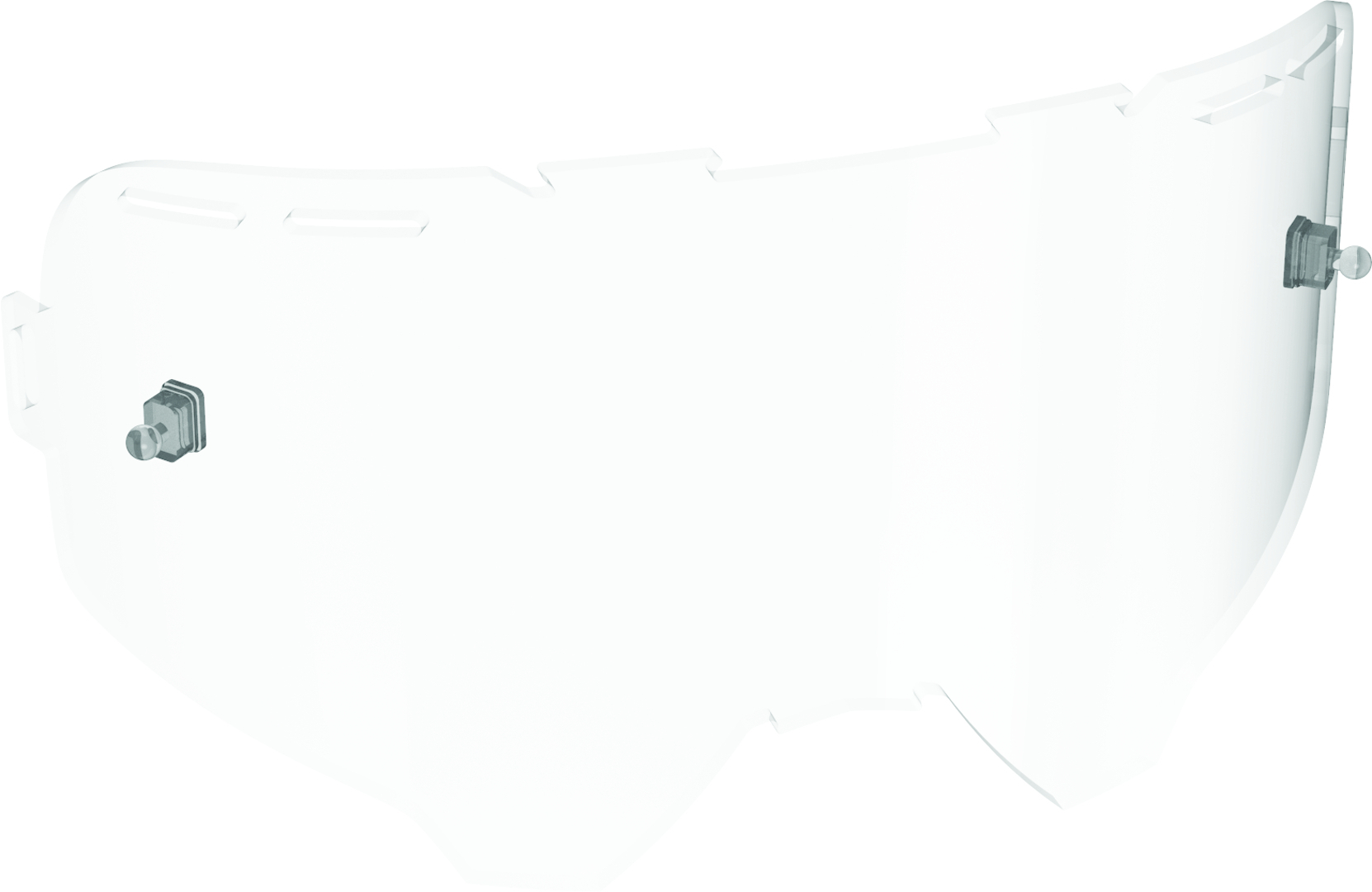 Leatt Velocity Enduro Jonny Walker Replacement Lens, clear, clear, Size One Size