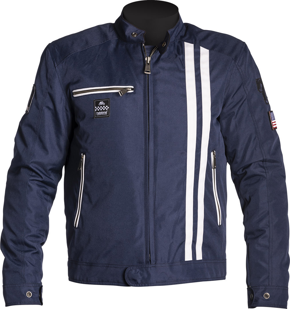 Helstons Cobra Motorcycle Textile Jacket, blue, Size S, blue, Size S
