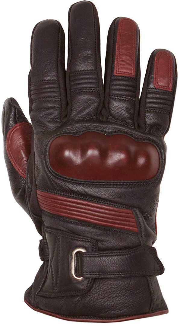 Helstons Vertigo Motorcycle Gloves, black-red, Size 4XL, black-red, Size 4XL