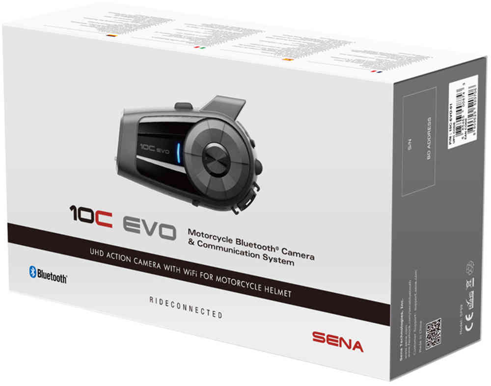Sena 10C Evo Camera Bluetooth communicatiesysteem één Pack