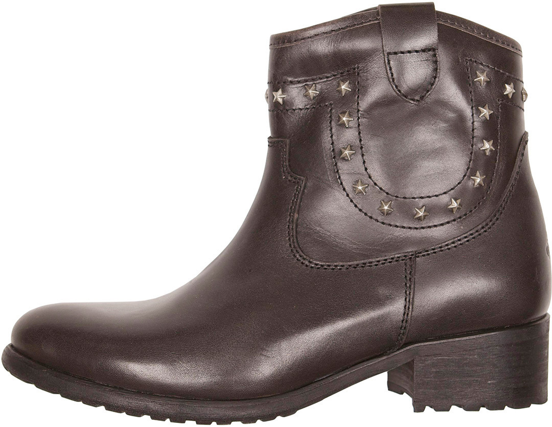 Helstons Texas Ladies Ladies Motorcycle Boots, black, Size 36 for Women, black, Size 36 for Women