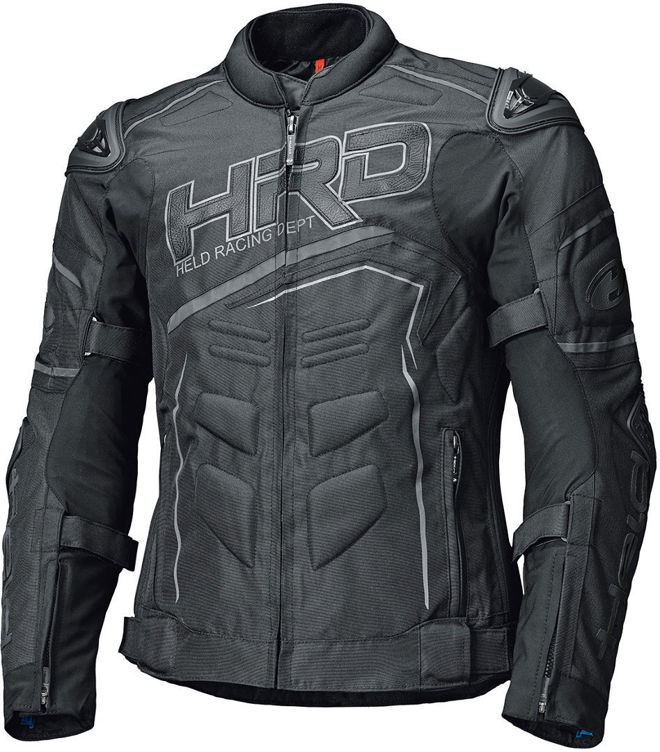 Held Safer SRX Motorcycle Textile Jacket, black, Size M, black, Size M