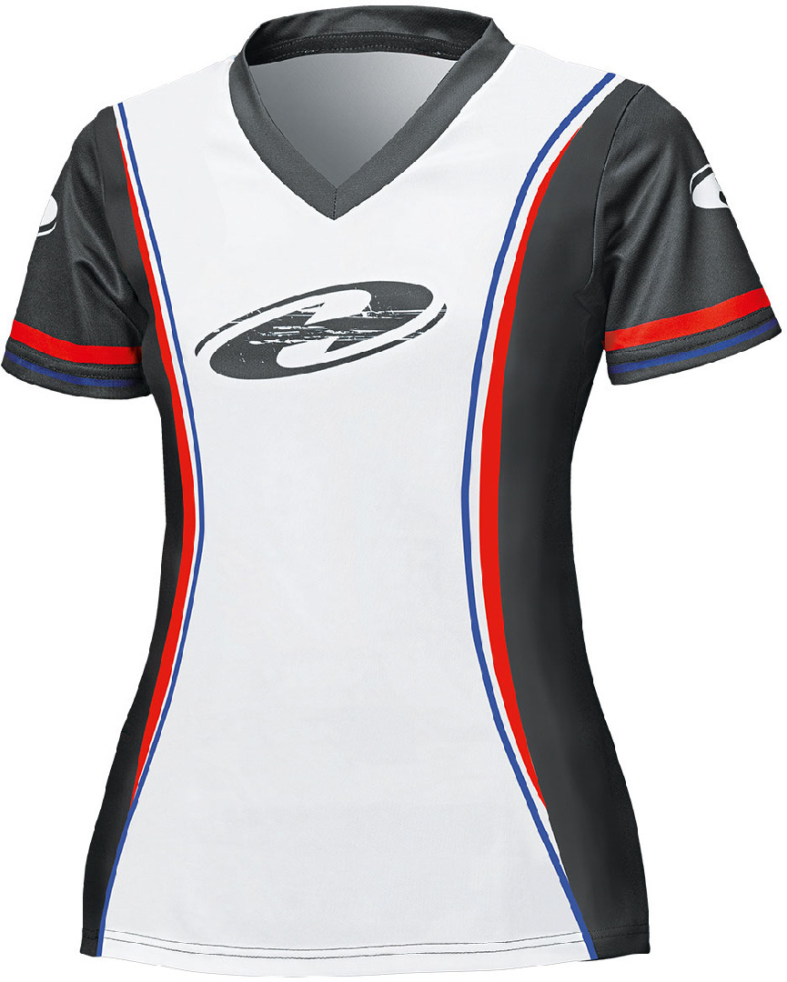 Held Active Dames T-shirt, zwart-rood, afmeting M voor vrouw