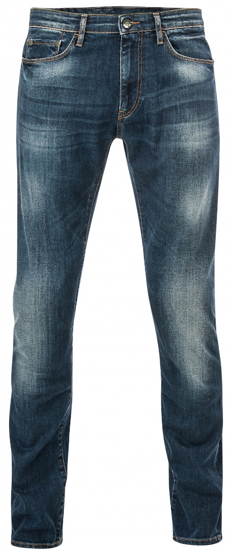 Side view of Acerbis Pack Ladies Motorcycle Jeans, blue, Size 3XL for Women