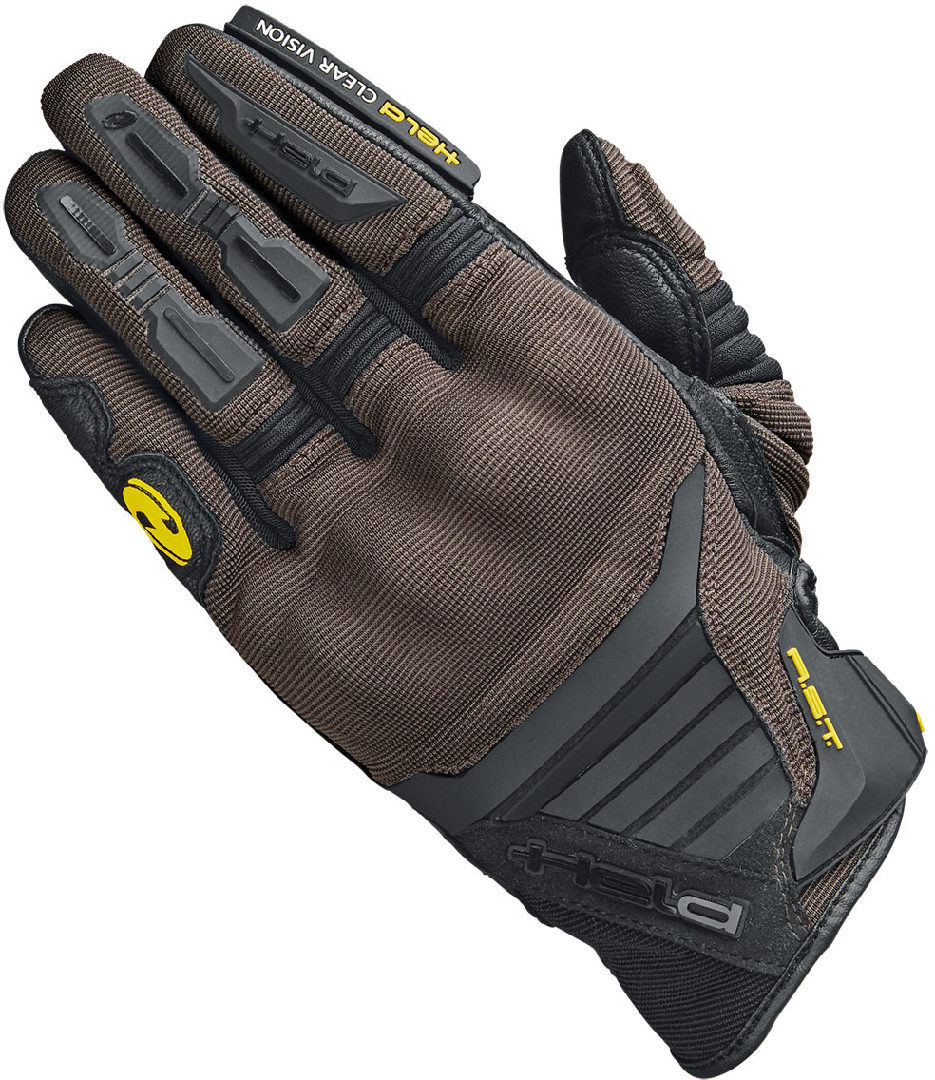 Held Hamada Motocross Gloves, grey, Size S, grey, Size S