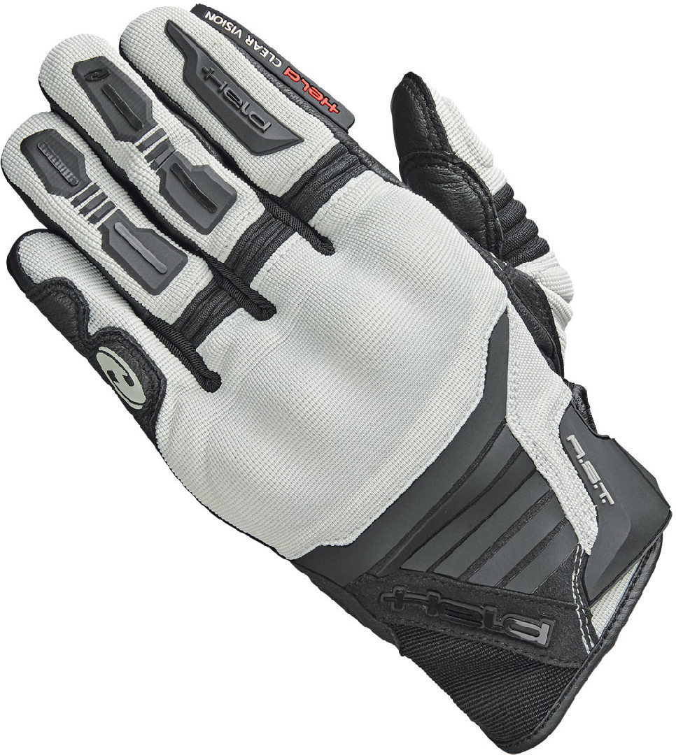 Held Hamada Motocross Gloves, black-grey, Size S, black-grey, Size S