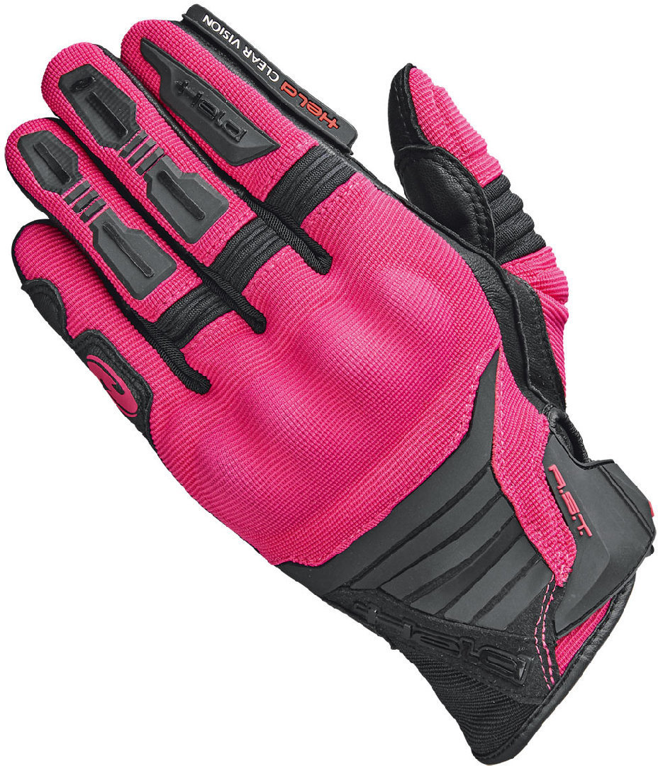 Held Hamada Ladies Motocross Gloves, black-pink, Size S for Women, black-pink, Size S for Women