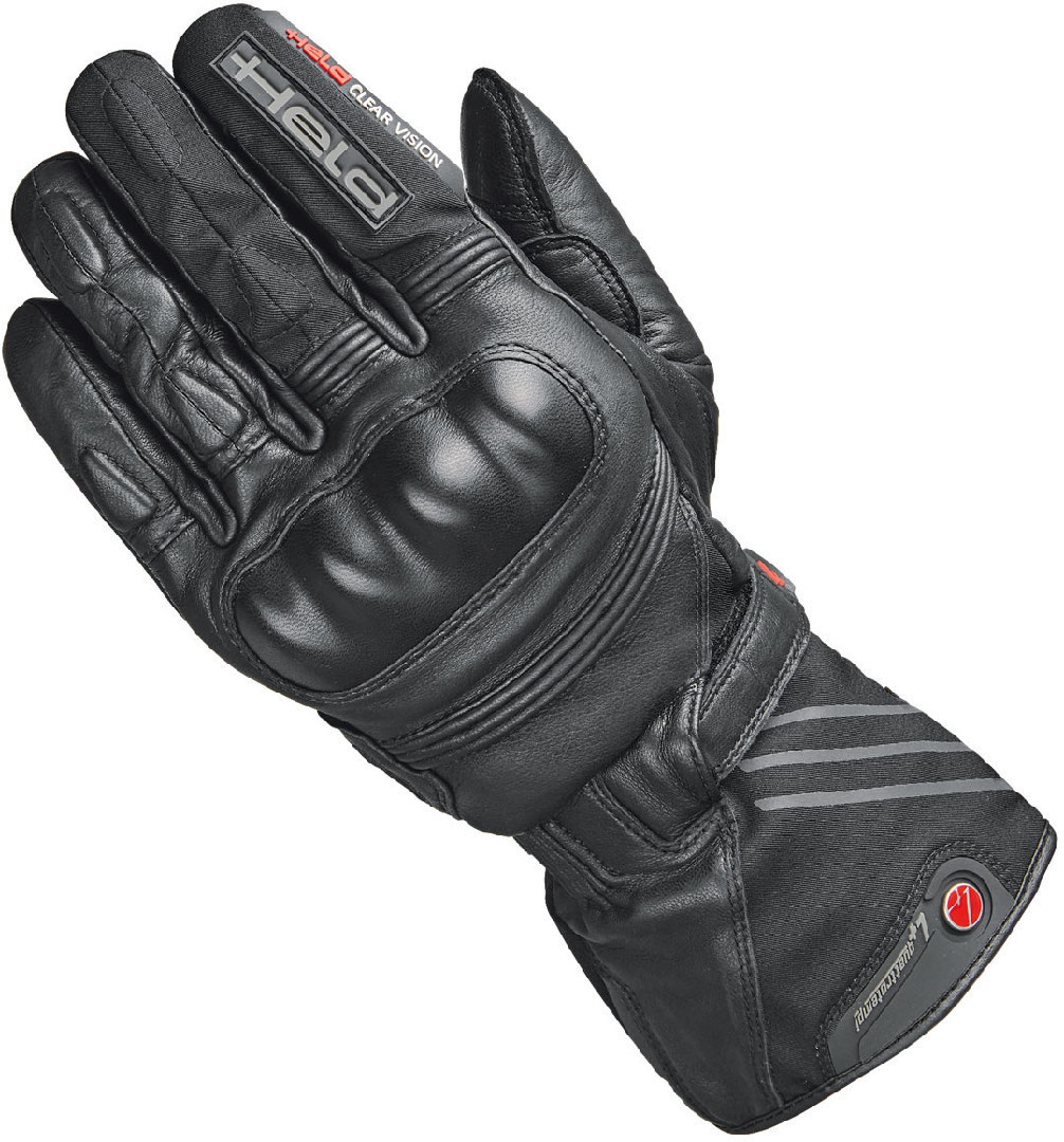 Held Twin II Motorcycle Gloves, black, Size S M, black, Size S M