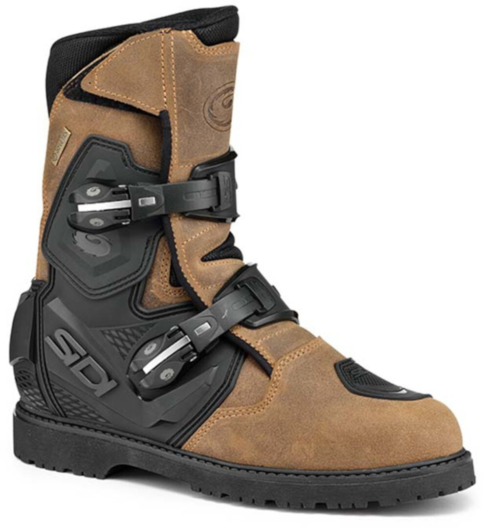 Sidi Mid Adventure 2 Gore-Tex Мотоциклсапоги Черный/Коричневый 45 