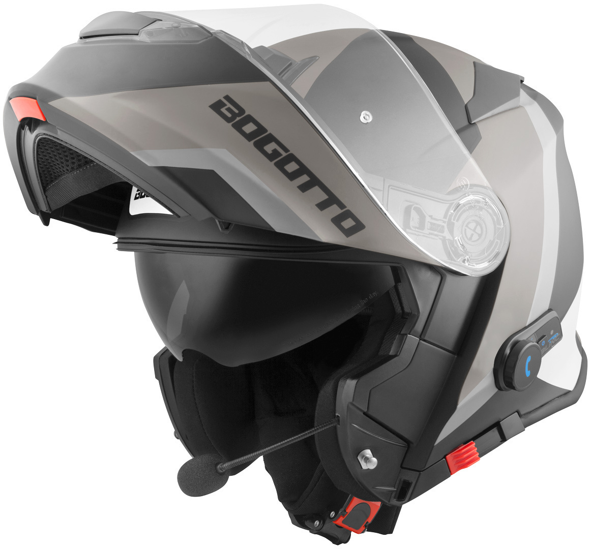 Raap De controle krijgen Weerkaatsing Bogotto V271 BT Zabu Bluetooth Helm - beste prijzen ▷ FC-Moto