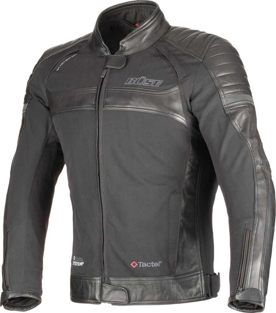Büse Ferno Ladies Motorcycle Textile Jacket, black, Size 44 for Women, black, Size 44 for Women