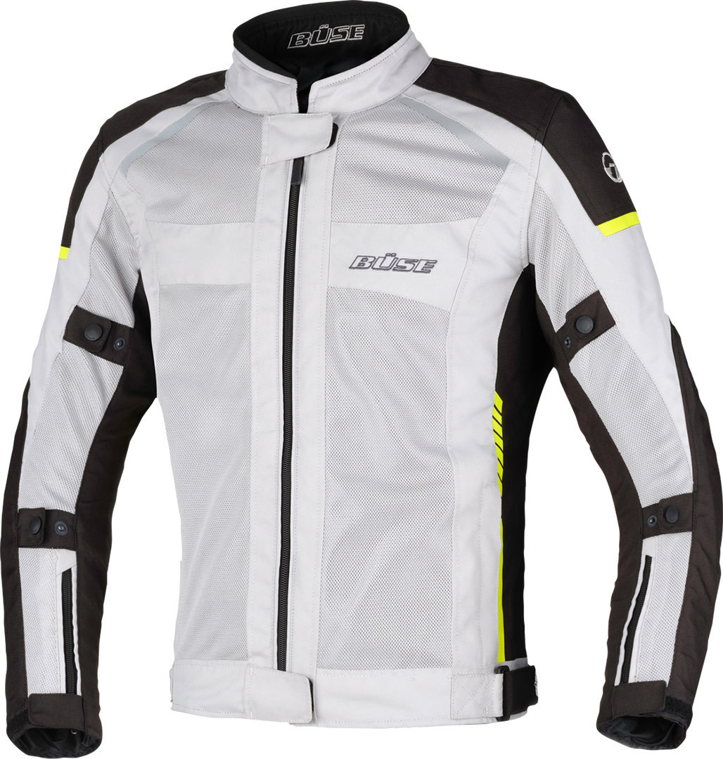 Büse Santerno Ladies Motorcycle Textile Jacket, grey, Size 34 for Women, grey, Size 34 for Women
